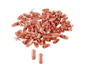 PLAFOPE 200 Capsules d’Entraînement pour Manucure, Modèle de Doigt Articulé en ABS, Lot de 200 Pièces pour Pratique Nail Art à Domicile