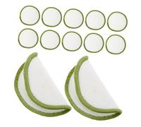 PLAFOPE 20pcs Removaux Mavalup Réusable Cotton Réutilisable Pads Commentaires Visages Lavable Doupe Et Mell