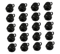 PLAFOPE 20pièces Clips De Fixation Câble Nylon Protection Anti-Traction pour Fil Électrique Adapté Maintien Sécurisation des Câbles
