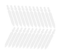 PLAFOPE 24 pièces Pointes de Remplacement Fines pour Marqueurs Acryliques Nylon pour Stylos Peinture Plastique Rechange Précise pour Travaux Artistiques et Création