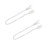 PLAFOPE 2Ensembles Bte Portable pour Aides Auditives Lot de Clips Antiperte pour Seniors et Accessoire et Durable avec Étui de Transport