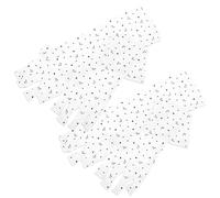 PLAFOPE 2paires Gants Uv Pour Manucure Protection Anti-uv Gants Sans Doigts Pour Couvre-mains Nail Art De Protection Pour Ongles