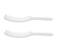 PLAFOPE 2pièces Peignes De Coupe De Cheveux Professionnels Plastique Peignes De Coiffure Pour Salon Et Utilisation à Domicile