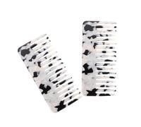 PLAFOPE 2pièces Peignes Pour Cheveux Bouclés De Antistatiques Démêlants Peigne De Douche Pour Cheveux Mouillés