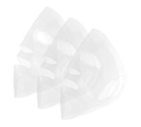 PLAFOPE 3 Pièces Masques Silicone Réutilisables pour Soins Visage Couvre-masque Hydratant Pratique et Compact Accessoire Facile à Utiliser pour Routine Beauté à Domicile