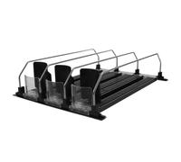 PLAFOPE 3 pièces Poussoir de Boissons Automatique pour Réfrigérateur Support de Présentation Cosmétiques et Produits Alimentaires Distributeur Glissant pour Magasins et Machines