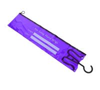 PLAFOPE 3 pièces Sacs de Rangement pour Perruques et Extensions Cheveux avec Cintres Sacs Suspendus Transparents PVC Étanches et Anti-poussière Protection et Organisation pour Usage
