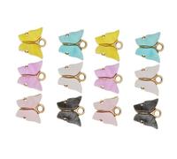 PLAFOPE 36 Pièces Breloques Pendentif Diy Forme De Chrysalide Breloques Pendentif Artisanales Fait Main Avec Lumineuses Accessoires De Fabrication De Bijoux