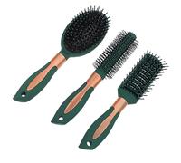 PLAFOPE 3pièces Brosse à Cheveux Kit De Brosses De Séchage Démêlage Et Bouclage Brosse Plate Pour Coiffage Facile Et Agréable
