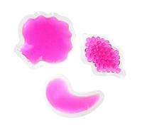 PLAFOPE 3pièces Masque Gel Thérapie Froid Pour Yeux Visage Et Lèvres Pack De Soins Esthétiques Multifonctions Pour Détente Et Soulagement Des Gonflements