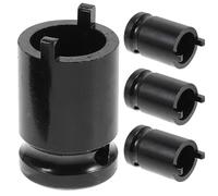 PLAFOPE 4 Clés à Douille en Acier Carbone pour Meuleuse Angle, Antidérapant Renforcé, pour Réparation Auto et Construction