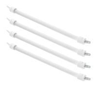 PLAFOPE 4 Pièces Élément Chauffant à Tube de Quartz Blanc, Fil Chauffant Haute Température, Matériau Céramique, pour Radiateur D'appoint en Hiver