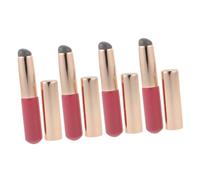 PLAFOPE 4 pièces Set de Pinceaux Applicateurs Silicone Portable Brosse à Douce Gloss et Facile à Transporter