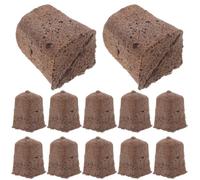 PLAFOPE 40 Pièces de Cubes de Culture Hydroponique en Coton Bio-Carbone pour Jardinage sans Sol, Blocs de Pépinière de 2,5cm pour Accélérer la Croissance des Plantes en Intérieur
