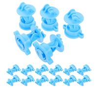 PLAFOPE 40 pièces Isolateurs de Ligne pour Clôture Électrique Accessoires Agricoles Durables Support Fil sans Perte Énergie Installation Facile pour Ferme et DIY