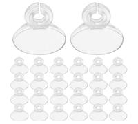PLAFOPE 45 Pièces Clip à Ventouse pour Tube D'oxygène Aquarium en Abs Antidérapant avec Compatibilité Polyvalente pour Support de Chauffage et Décoration de Réservoir
