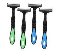 PLAFOPE 4pièces Rasoir De Toilettage Masculin à Couches Kit Rasoir Homme Appareil Épilation Portable Visage Corps Voyage Sensible