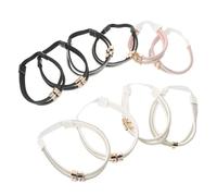 PLAFOPE 5 Paires Sangle de Talon Amovible pour Chaussures, Bride de Talon Élastique en Pu et Pierres Brillantes, Lot, pour Sandales et Chaussures Seules, Femmes et Filles
