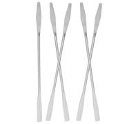 PLAFOPE 5 pièces Lot Spatules Maquillage Inox Mélangeur Cosmétique pour Fond de Teint Outil Nail Art et Facile à Nettoyer