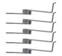 PLAFOPE 5 Pièces Ressort de Semoir à Graines Manuel pour Maïs, Acier, | Réponse Rapide, Entretien Réduit, Performance Constante, pour Semoir Légume et Perceuse Maïs, Argenté