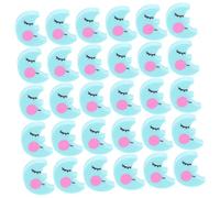 PLAFOPE 50 pièces Lot de Mini Gommes Lune Bleu pour Étudiants et Bureau Effaceur Compact Portable Multifonction pour Écriture et Étude Fournitures Scolaires Kawaii