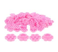 PLAFOPE 500 Pièces Lash Glue Holder Flower Shape Cups For Eyelash Extension Volume Fan Glue Pallet Professional Beauty Tool