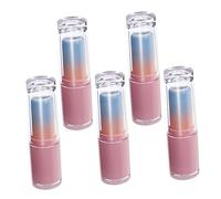 PLAFOPE 5pièces Contenants Recharges Transparentes Diy Tubes à à Et Étanches Pour Voyage Pratiques Et Faciles à Remplir