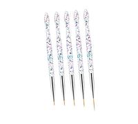 PLAFOPE 5pièces Outils De Peinture Pour Nail Art Pinceaux De Manucure Pour Salon Et Usage Domestique