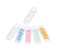 PLAFOPE 6 ensembles Kit Outils Lentilles Contact Souples avec Pince et Ventouse Boîte de Rangement Antidérapant Pratique pour Voyage et Usage Couleur Couleur