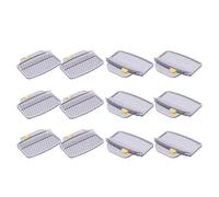 PLAFOPE 6 paires Lot de Poignées de Levage pour Abattant Wc Outil pour Soulever Siège Toilette sans Contact Direct Poignée Ergonomique pour Maison Bureau et Hôtel