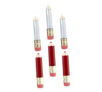 PLAFOPE 6 pièces Lip Balm Containers Empty Lip Gloss Tubes Portable Mini Lipstick Sample Bottles For DIY Makeup Set