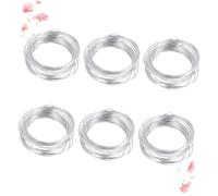 PLAFOPE 6 rouleaux Fil Aluminium DIY Flexible Fils Modelage pour Sculpture Support Poupée et Artisanat Créatif