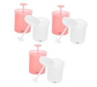 PLAFOPE 6pièces Mousseur à Pour Visage Outil De Nettoyage Facial Pratique Pour Gel Et Bouteille à Mousse Portative