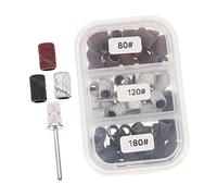 PLAFOPE 75pièces Anneaux De Polissage Pour Ongles Têtes Abrasives Pour Manucure Et Pédicure Accessoire De Beauté Pour Ongles Pratique De Ponçage Et Lissage