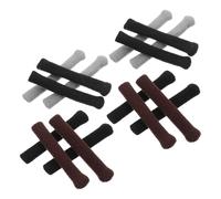 PLAFOPE 8 Paires D’Embouts Antidérapants Tricotés pour Branches de Lunettes Protections Souples Confortables Kit Multicolore Compatible Montures Universelles pour Usage Quotidien et