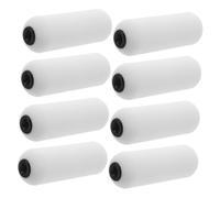 PLAFOPE 8 Pièces Body Lotion Applicator Replacement Roller Heads Soft Sponge Back Self-care Roller For Body Oil Spreader