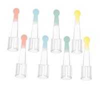 PLAFOPE 8 Pièces Embouts de -oreille Visibles Remplaçables pour Nettoyage Du Cérumen Accessoires Durables pour Adultes et Garçon Fille Kit Pratique et Hygiénique