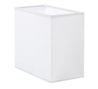 PLAFOPE Abat-jour Tissu Rectangle Abat-jour pour Lampe Suspendue et Lampe de Table Facile à Installer et Protéger Poussière Adapté Chambre et Salon