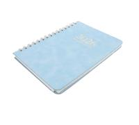 PLAFOPE Agenda Cuir PU Bleu Ciel Planificateur Mensuel et Hebdomadaire Minimaliste Organiseur de Tâches Portable avec Sections de Planification Quotidienne