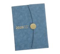 PLAFOPE Agenda Journal avec Couverture PU et Onglets Mensuels Planificateur Polyvalent pour Organisation Travail École et Vie