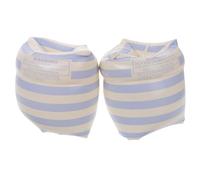 PLAFOPE Anneaux de Bras Gonflables Épais PVC pour Natation Adultes Flottants Durables Accessoires Piscine Unisexes Bleu