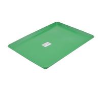 PLAFOPE Bac à Litière Plastique Vert pour Petits Animaux, Pot pour Lapin Domestique et Poussins, Accessoire Cage Polyvalent, Taille Petite, Facile à Nettoyer, pour Cage et Jardin