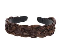PLAFOPE Bandeau De Perruque Tressé Poils Synthétiques Accessoire De Coiffure Élégant Pour Et Femmes Parfait Pour Occasions Spéciales