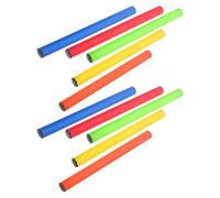 PLAFOPE Bâton de Relais et Courses D'athlétisme pour Compétitions Scolaires 10 Pièces Léger en Abs Design Ergonomique Accessoire pour Relais en Équipe
