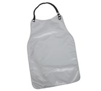 PLAFOPE Bavoir Imperméable Dimensions 65x56cm pour Personnes Âgées avec Poche Récupératrice, Confortable au Cou en Coton Polyester pour Soins à Domicile Institution