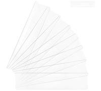 PLAFOPE Bloqueur de Barrière Transparent en PVC pour Petits Animaux, Lot de 8 Pièces, Réduit Les Dégâts et S'ajuste Facilement sous Canapé ou Cage