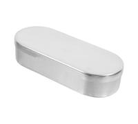 PLAFOPE Boîte de Rangement Étui de Nettoyage Pratique pour Thermomètres en Aluminium Élégante avec Design Multifonctionnel et Convivial pour Usage Domestique