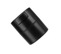 PLAFOPE Boîte de Rangement Hermétique pour Colle à Cils Pot Compact Noir Mat Grosse Capacité pour Extensions de Cils Récipient Portable pour Voyages et Usage Familial