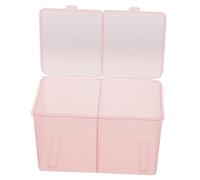 PLAFOPE Boîte de Rangement pour Vernis à à 2 Sections pour Nail Art Porte-outils pour La Maison/le Salon