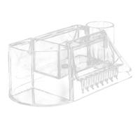 PLAFOPE Boîte de Rangement Support Organisateur pour Forets de Manucure en PC Stockage Pratique et Solide pour Tête de Polissage, pour Maison et Salon
